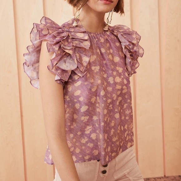 Ulla Johnson Manson Top - Picture 1 of 6